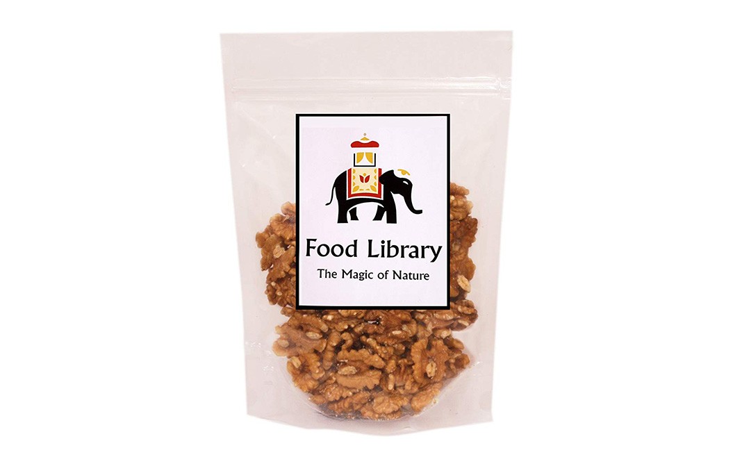 Food Library Raw English Walnuts (Akhrot)  Pack  400 grams